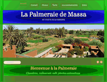 Tablet Screenshot of lapalmeraiedemassa.com